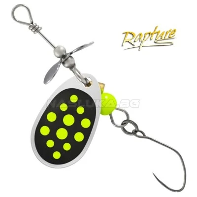 Въртяща блесна за пъстърва Rapture Rivus Spinner #1 - 2.3г - цвят BY
