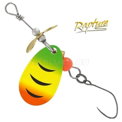 Въртяща блесна за пъстърва Rapture Rivus Spinner #1 - 2.3г - цвят FT