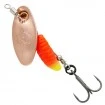 Въртяща блесна SG Grub Spinner - Copper Red Yellow