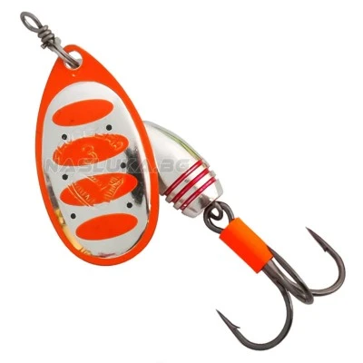 Въртяща блесна Savage Gear Rotex Spinner - 04 Fluo Orange Silver