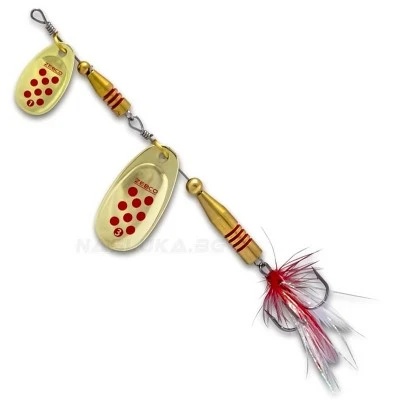 Двойна блесна Zebco Z-Tandem Gold Red Dots