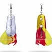 Незацепваща клатушка Zebco Trophy Z-Weedless Slide - цвят Silver-Gold/Red