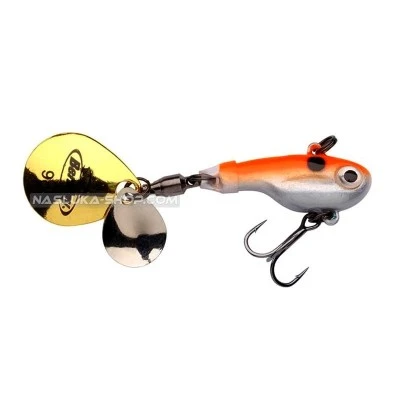 Спинер Berkley Pulse Spintail - Orange Glitter