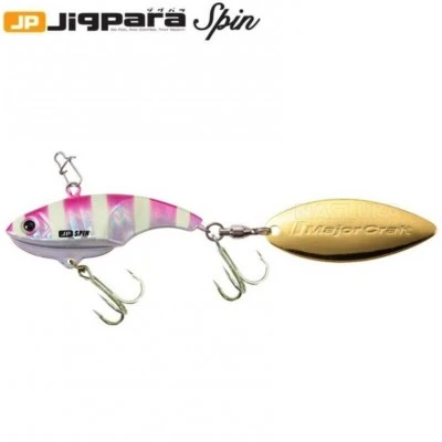 Спинер Major Craft Jigpara Spin 18г, цвят Zebra Pink