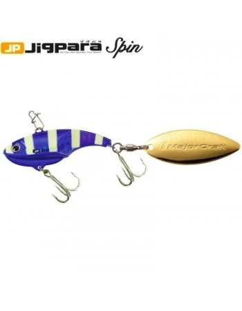 Спинер Major Craft Jigpara Spin 18г, цвят Zebra Purple