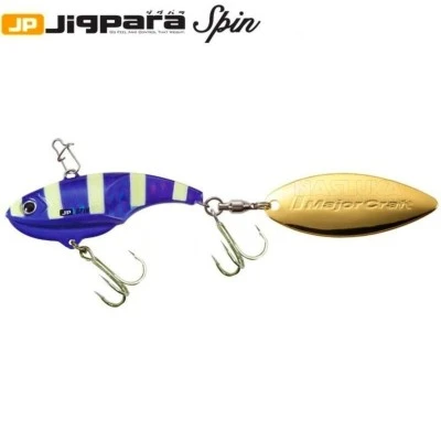 Спинер Major Craft Jigpara Spin 18г, цвят Zebra Purple