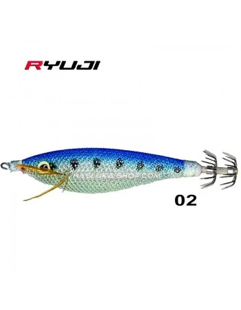 Калмарка за морски риболов Ryuji MKS Toto - 7см 9.5г - цвят 02