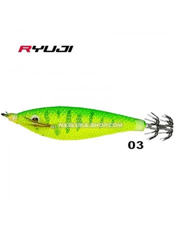 Калмарка за морски риболов Ryuji MKS Toto - 7см 9.5г - цвят 03