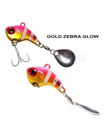Спинер Ryuji Scorpy Vib, цвят Gold Zebra Glow