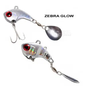 Спинер Ryuji Scorpy Vib, цвят Zebra Glow Спинер Ryuji Scorpy Vib, цвят Zebra Glow