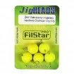 Кръгли чебурашки с подвижна карабинка Filstar Jig Heads - 5 бр. - цвят Chartreuse