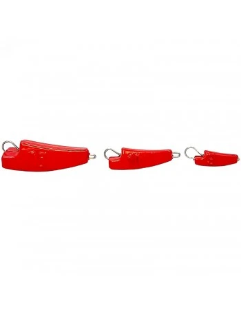 Джиг глави - чебурашки Life Orange Flexy Jig Head Elusive - Red