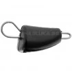 Джиг глави - чебурашки Life Orange Flexy Jig Fish Head - Black