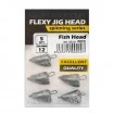 Джиг глави - чебурашки Life Orange Flexy Jig Fish Head