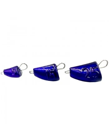 Джиг глави - чебурашки Life Orange Flexy Jig Fish Head - Purple