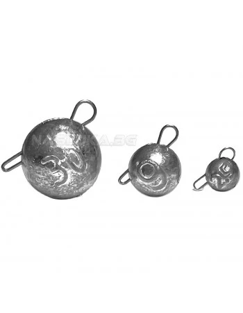 Кръгли чебурашки Life Orange Flexy Jig Head