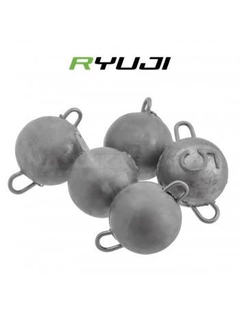 Кръгли чебурашки Ryuji Mafsalli Jig Head, 5бр.
