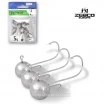 Кръгли джиг глави с държач Zebco Jig Head - 3 бр.