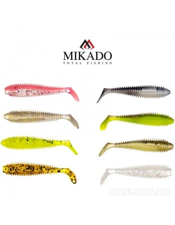 Комплект силиконови примамки за костур Mikado Speedo 4.5 см - 8 бр.