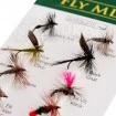 Комплект сухи мухи за риболов Mikado Fly Mix Classic Dry Flies - 12бр.