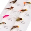 Комплект нимфи за риболов Mikado Fly Mix Nymphs - 10бр.