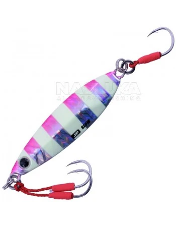 Морски джиг Major Craft Jigpara Slow, цвят Zebra Pink