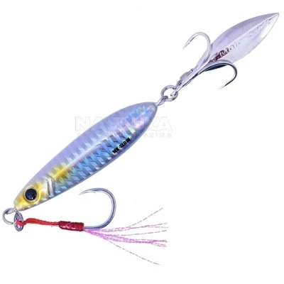 Морски джиг Major Craft Maki Jig Slow, цвят Silver UV