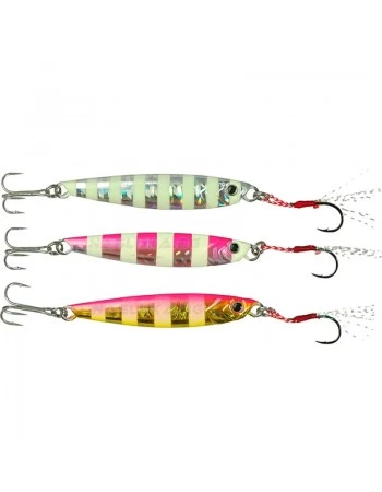 Комплект Пилкери Ryuji Jig King Zebra Mix - 3бр.