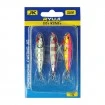 Комплект Пилкери Ryuji Jig King Zebra Mix - 3бр.