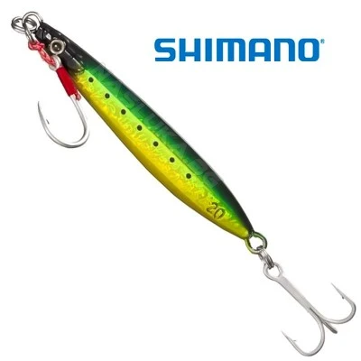 Пилкер Shimano ColtSniper Iwashi Rocket - 40г - Green Gold 005