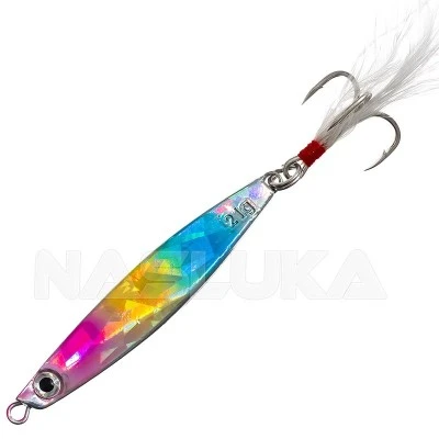 Морски джиг Sokudo Rocket Shore Slow Cast Jig 6.2см 21г, цвят Rainbow