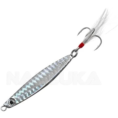 Rocket Shore Slow Cast Jig 6.2см 21г, цвят Silver Морски джиг Sokudo Rocket Shore Slow Cast Jig 6.2см 21г, цвят Silver