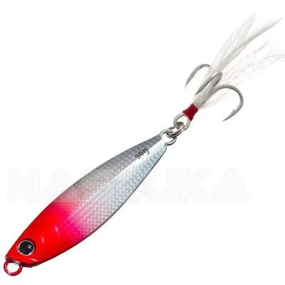 Морски джиг-пилкер Sokudo Storm Jig 6см 30г, цвят Red Head