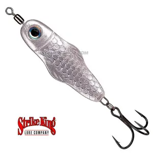 Пилкер Strike King Lil' Ledge Spoon 35 г, цвят 84 Pearl Пилкер Strike King Lil' Ledge Spoon 35 г, цвят 84 Pearl