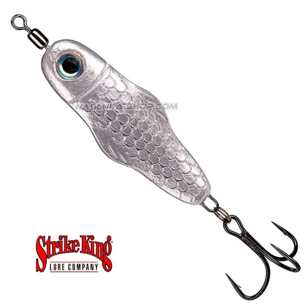 Пилкер Strike King Lil' Ledge Spoon 35 г, цвят 84 Pearl — снимка 1