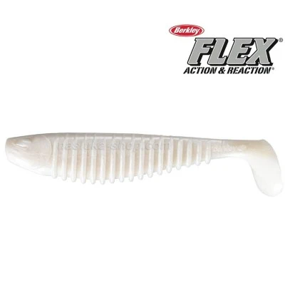 Силиконова примамка Berkley PowerBait Flex Slim - цвят Pearl