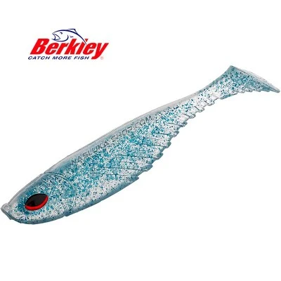 Силиконова примамка за трофейни хищници Berkley Giant Ripple Shad - 20см - Sparkle Pearl