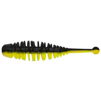 Berkley Naiad Garlic 5см 10 бр. Black/Sunshine Yellow Силиконови примамки Berkley Powerbait Naiad Garlic 5см - 10 бр. - цвят Black/Sunshine Yellow