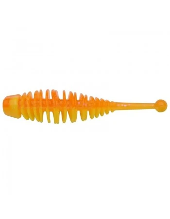 Силиконови примамки Berkley Powerbait Naiad Garlic 5см - 10 бр. - цвят Fluo Orange/Sunshine Yellow