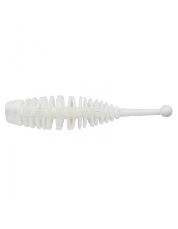 Силиконови примамки Berkley Powerbait Naiad Garlic 3см, 12 бр., цвят Milky White