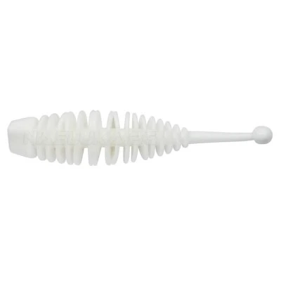 Силиконови примамки Berkley Powerbait Naiad Garlic 5см - 10 бр. - цвят Milky White