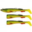 Сет от 3 бр. силиконови примамки и джиг глава Berkley Powerbait Power Sardine - 12см 15г - Hot Cod