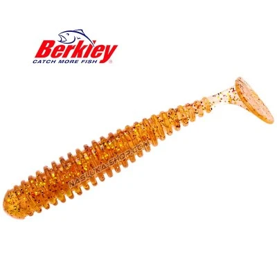 Сет силиконови примамки Berkley Power Swimmer Soft - Clear Goby - 7 см - 8 бр.