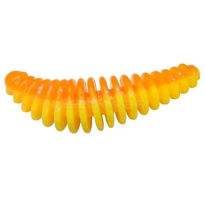 Силиконови примамки Berkley Powerbait Pupa Garlic 3.5см - 10 бр. - цвят Fluo Orange/Sunshine Yellow