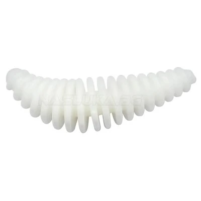 Силиконови примамки Berkley Powerbait Pupa Garlic 4.5см - 8 бр. - цвят Milky White