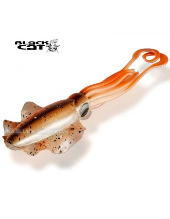 Изкуствена примамка за сом Black Cat Calamar U-Float 20г - Natural