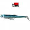 Силиконова примамка DAM Effzett Kick-S Minnow - цвят Blue Herring