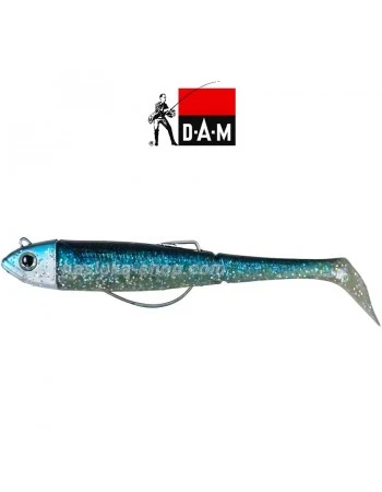 Силиконова примамка DAM Effzett Kick-S Minnow - цвят Blue Herring