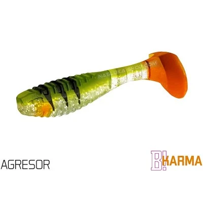 Силиконови шадове Delphin Karma UVs 8 см - 5 бр. - UV Agresor