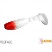 Силиконови шадове Delphin Karma UVs 8 см - 5 бр. - UV RedFace